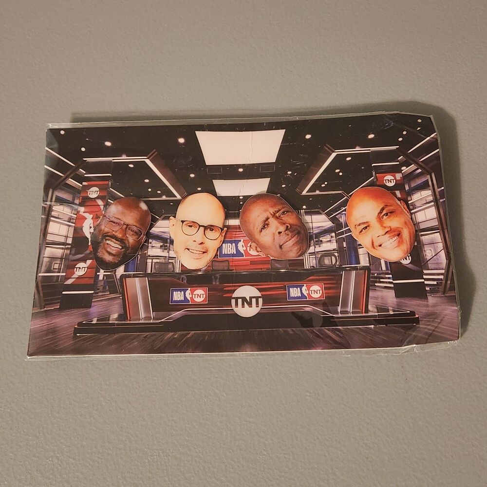 Inside the NBA on TNT NBA Playoffs 2025 Collectible Pins Shaq Ernie Kenny Chuck
